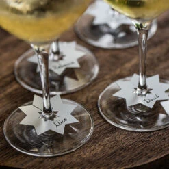 Skilt Til Glas, 50-pak