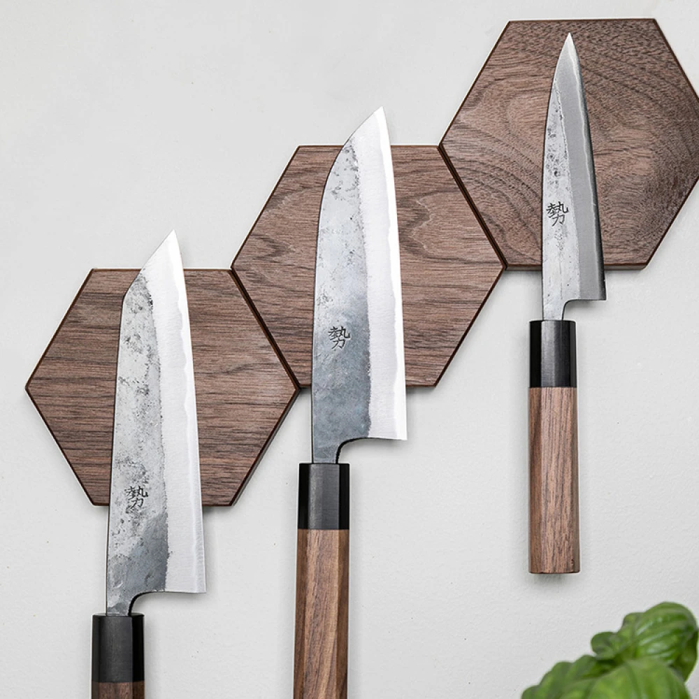 Knivmagnet I Træ HEXA 4 Knivmagnet I Træ HEXA - Billede 2