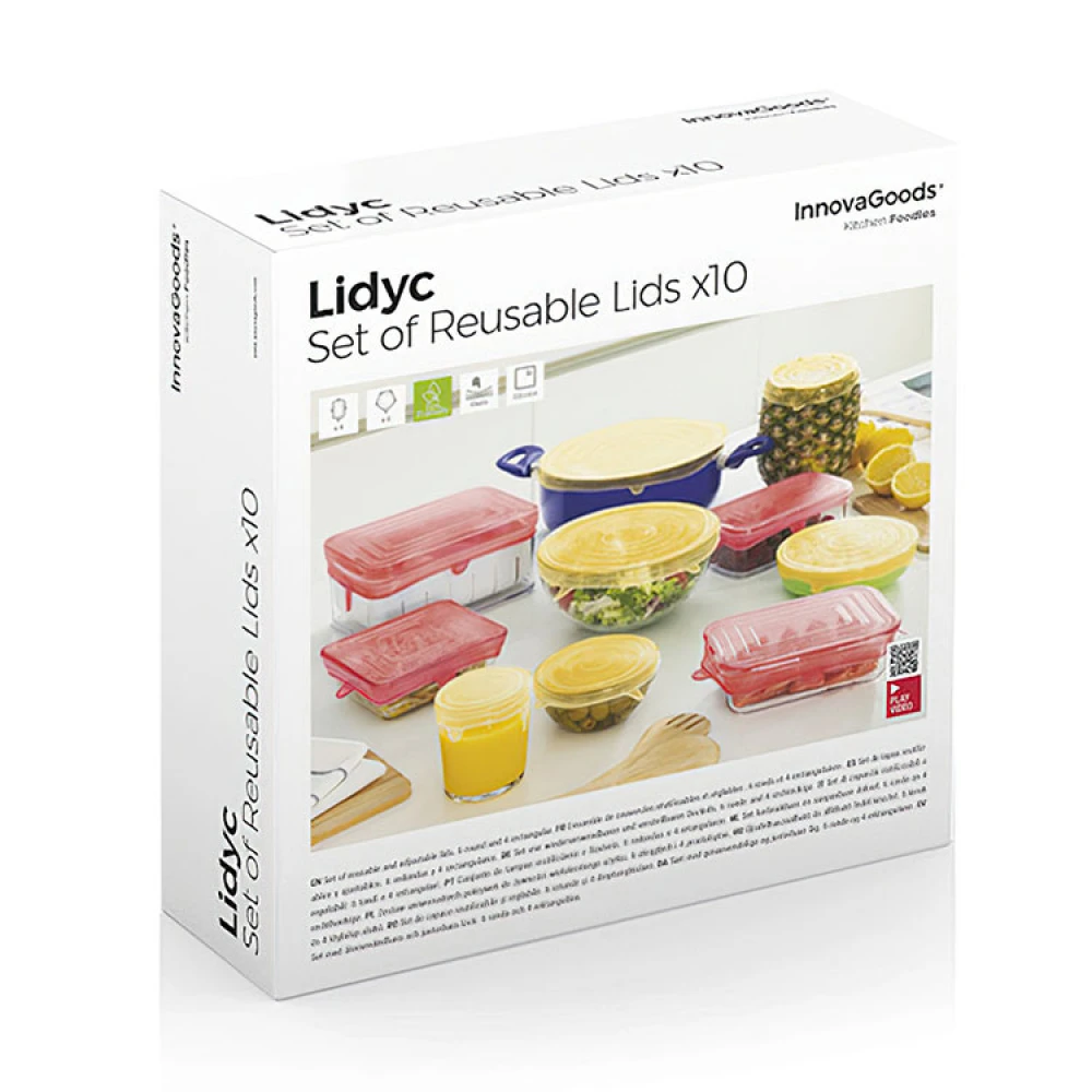 Silikonelåg 10-pak 12 Silikonelåg 10-pak - Billede 10