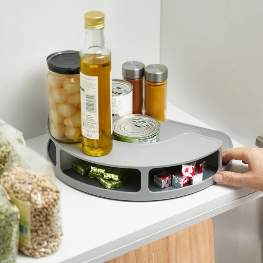 Roterende Krydderihylde, 1 Hylde 4 Roterende Krydderihylde, 1 Hylde - Billede 2