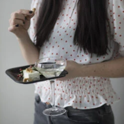 Mingleplade Med Glasholder