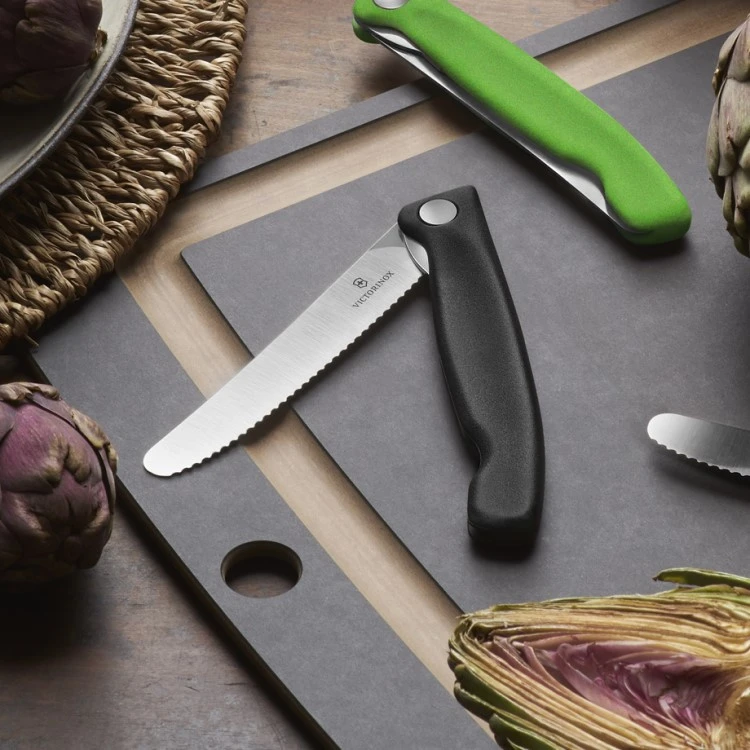 Sammenfoldelig Picnic Kniv Med Takket Blad 3 Sammenfoldelig Picnic Kniv Med Takket Blad