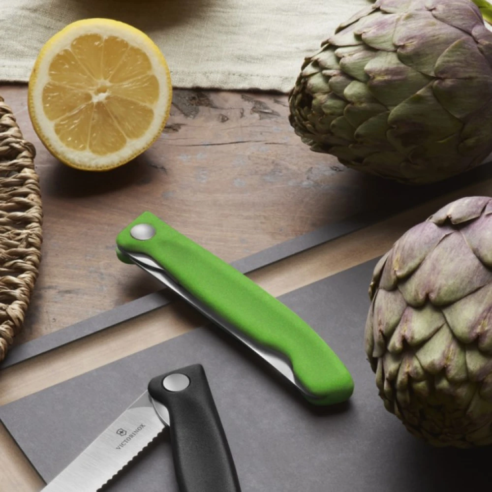 Sammenfoldelig Picnic Kniv Med Takket Blad 7 Sammenfoldelig Picnic Kniv Med Takket Blad - Billede 5