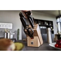 Zwilling Sæt Med Knivblok 8-dele, Natur -Butik Zwilling 424415690