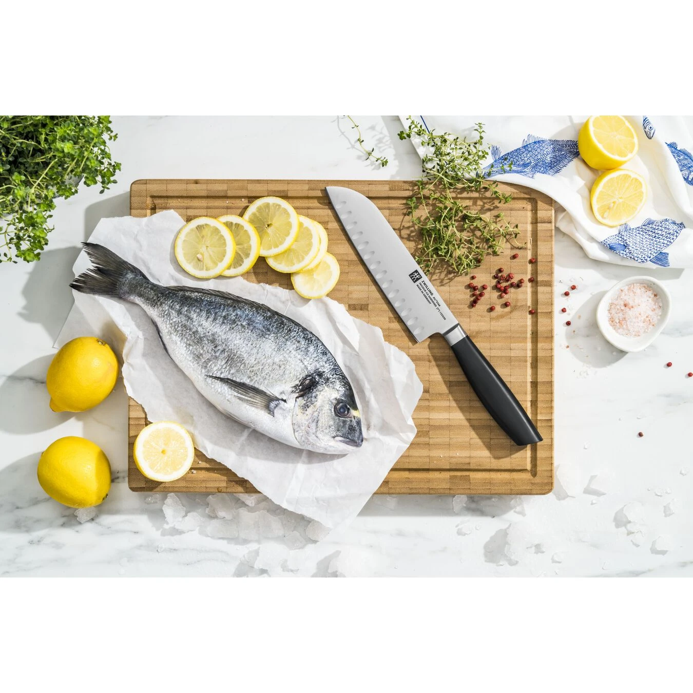 Zwilling Santokukniv 18 Cm, Sølv 4 Zwilling Santokukniv 18 Cm, Sølv - Billede 2