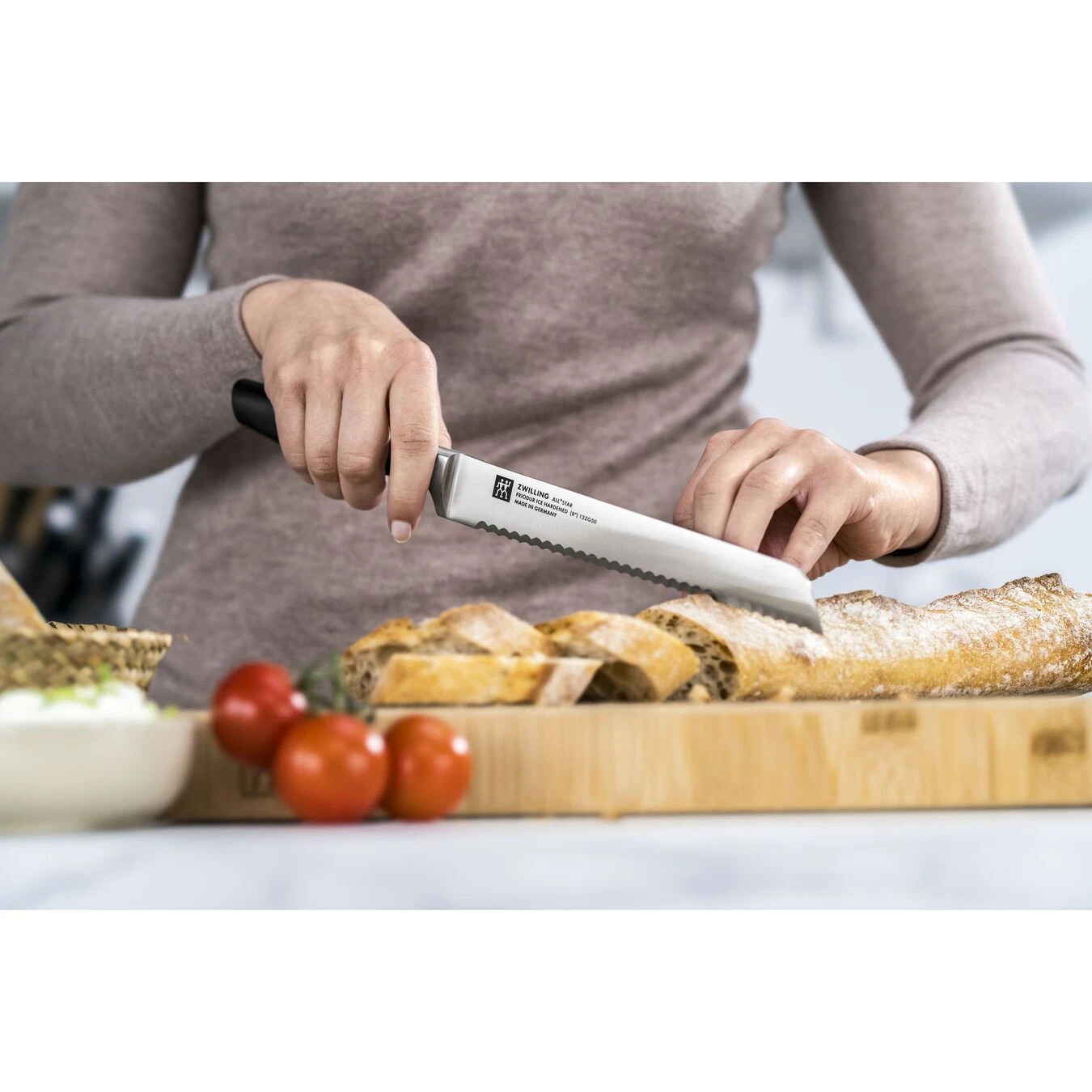 Zwilling Brødkniv 20 Cm, Guld 5 Zwilling Brødkniv 20 Cm, Guld - Billede 3